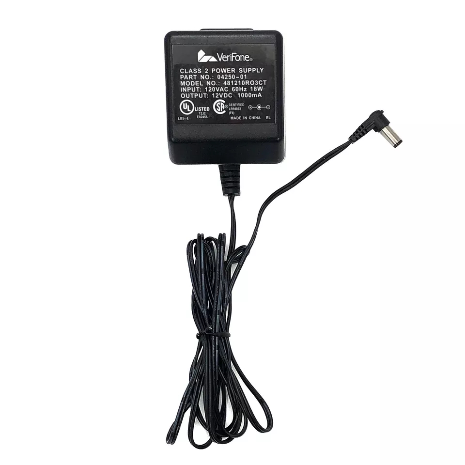 *Brand NEW*Genuine VeriFone 481210RO3CT 12V 1A AC Adapter with 5.5x2.1mm Power Supply